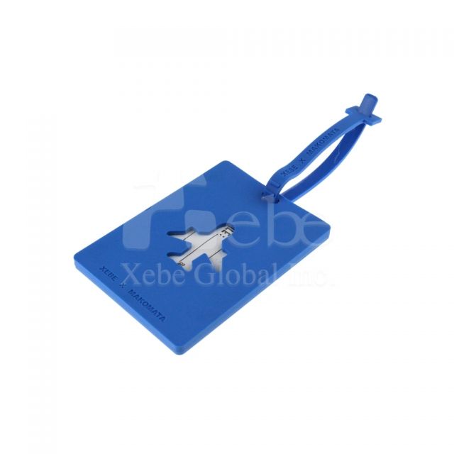 Flight attendant stand by luggage tags giveaway