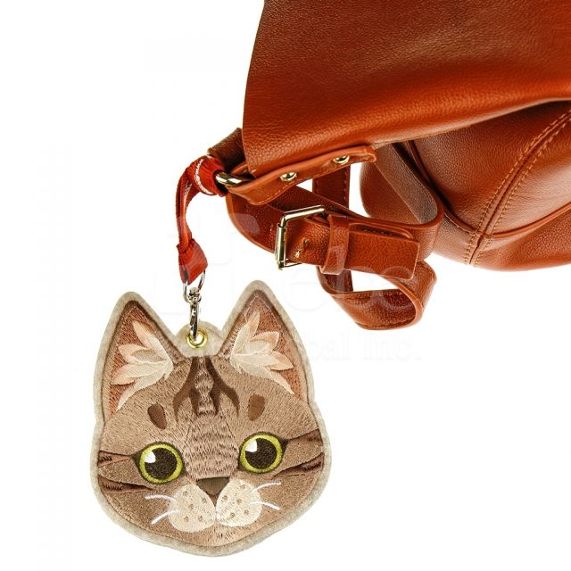 Brown cat card holder custom corporate gifts