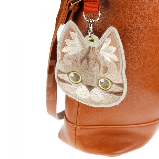 Brown cat card holder custom corporate gifts
