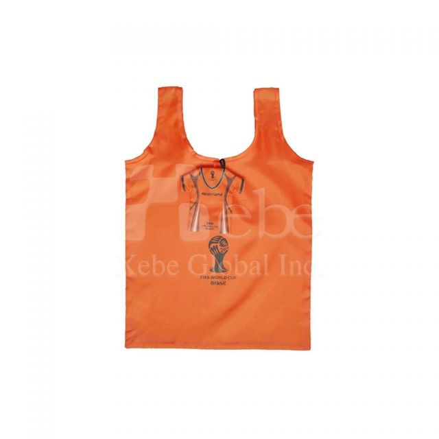 Football clothes reusable bags Foldable Custom shopping bag