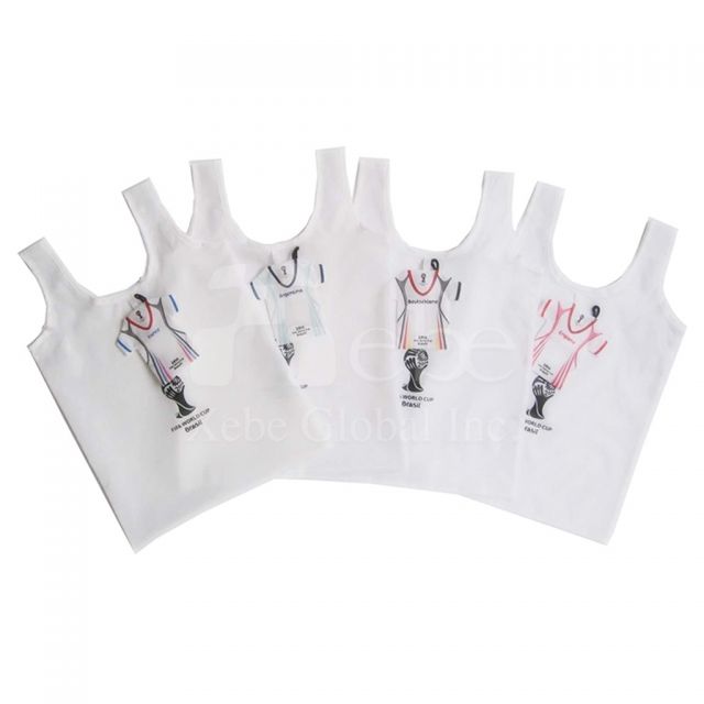 Football clothes reusable bags Foldable Custom shopping bag
