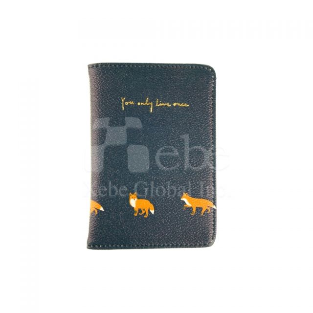 Foxy passport wallet graduation gifts idea