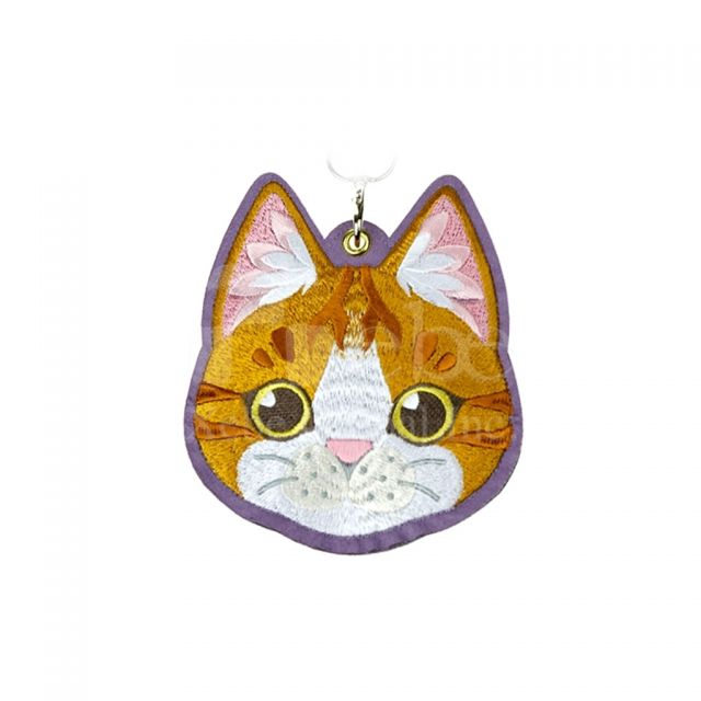 Yellow cat card holder custom corporate gifts