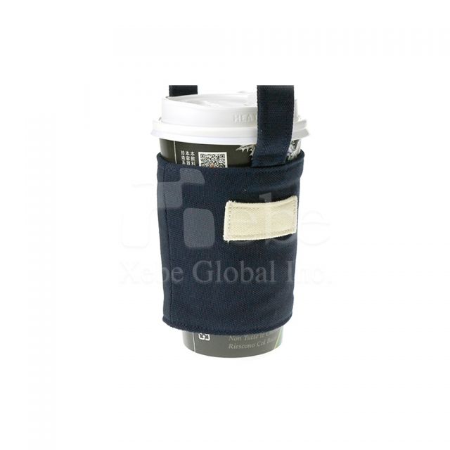 Fold up Denim Style Cup Sleeve Bag souvenir