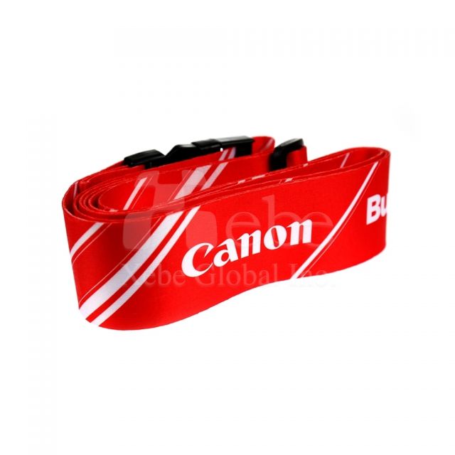 Company’s logo custom luggage straps Activity gifts