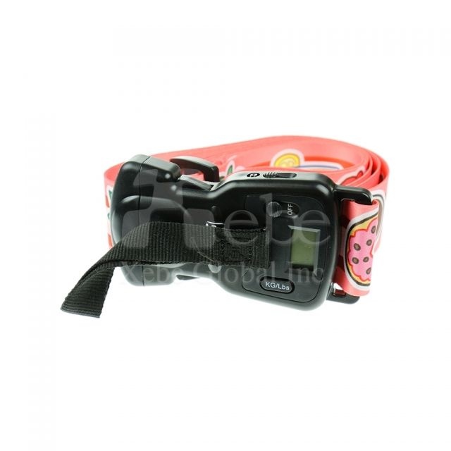 Customizable password lock luggage belt with scale multifunctional baggage strap
