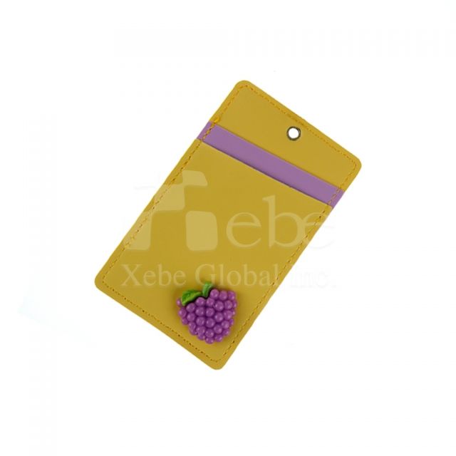 Grape custom card holder School gifts idea