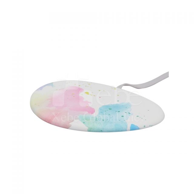 Watercolor splash custom wireless charger