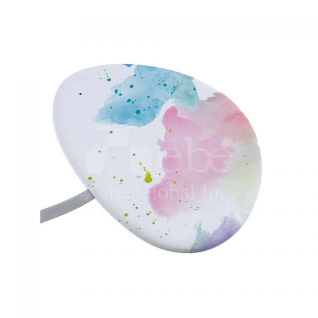Watercolor splash custom wireless charger