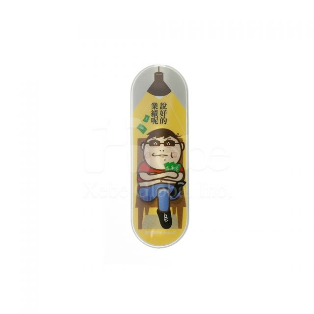 Illustration style character Custom Phone ring stand Accessory idea 
