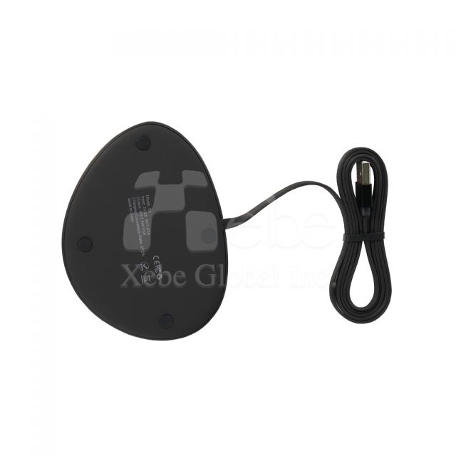 Polar night black wireless charger