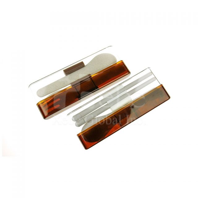 Rice husk two-pics eco-friendly flatware promotional gifts