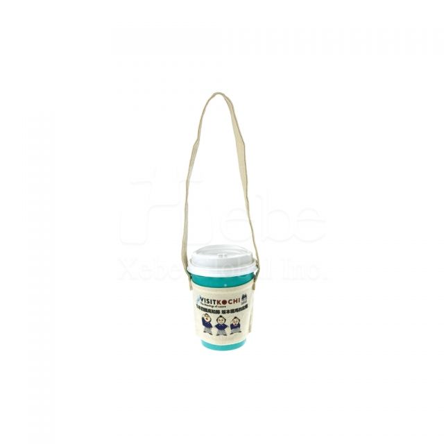 Sakamoto-ryoma canvas Cup Sleeve Bag company gifts