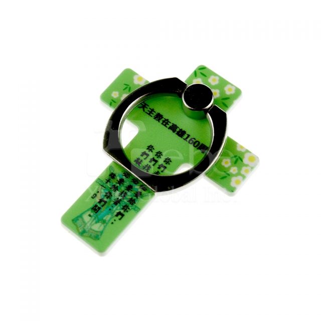 Cross-shaped phone ring Promotional gift