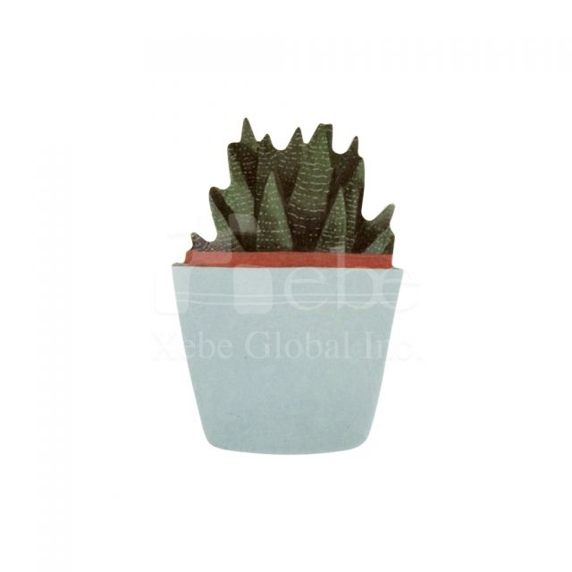 Potted model plant sticky notes Daily necessity