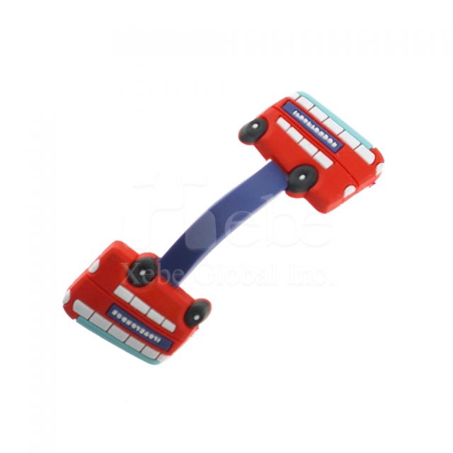 London-bus-shaped cable winder Travel exhibition gift