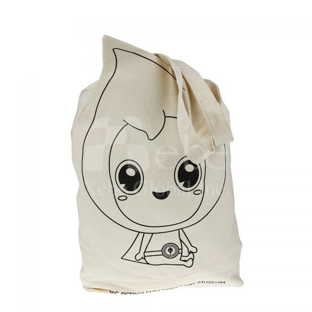 Character custom Canvas bag Graduation gifts