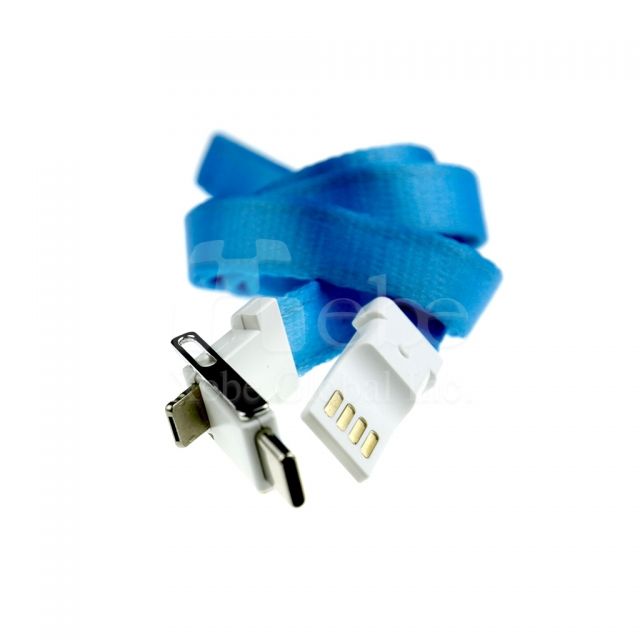 3-in-1 multi-function lanyard phone cable idea 