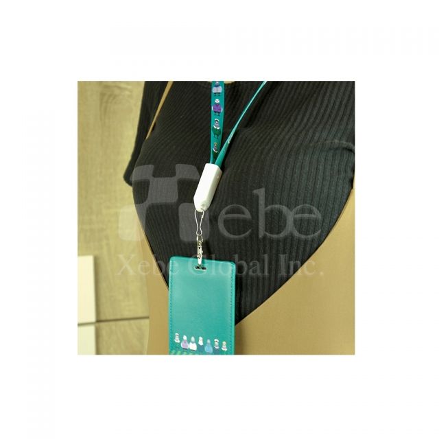 Weaving lanyard USB cable