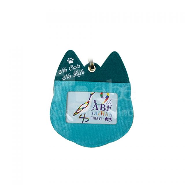 Gary cat card holder company gifts
