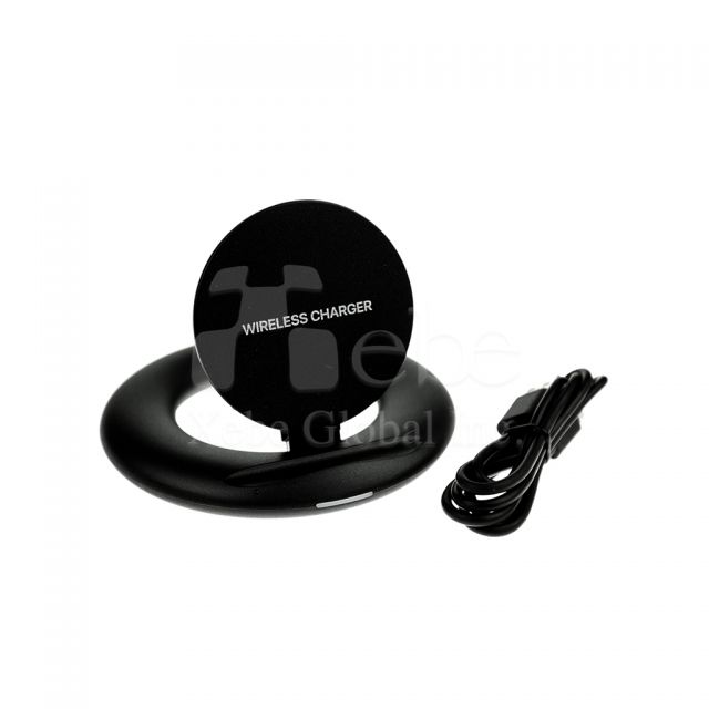 Standing wireless charger