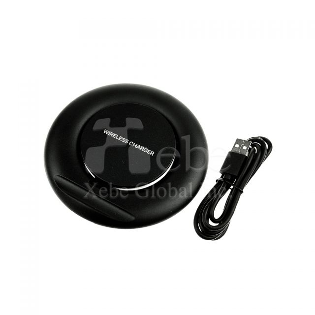 Standing wireless charger