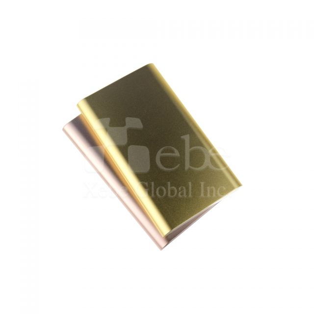 Metal colorful power bank Personal gifts