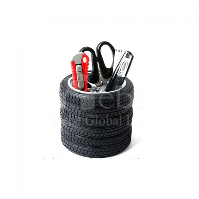 Tire shape custom pen holder Car Lover Gifts