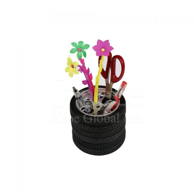 Tire shape custom pen holder Car Lover Gifts