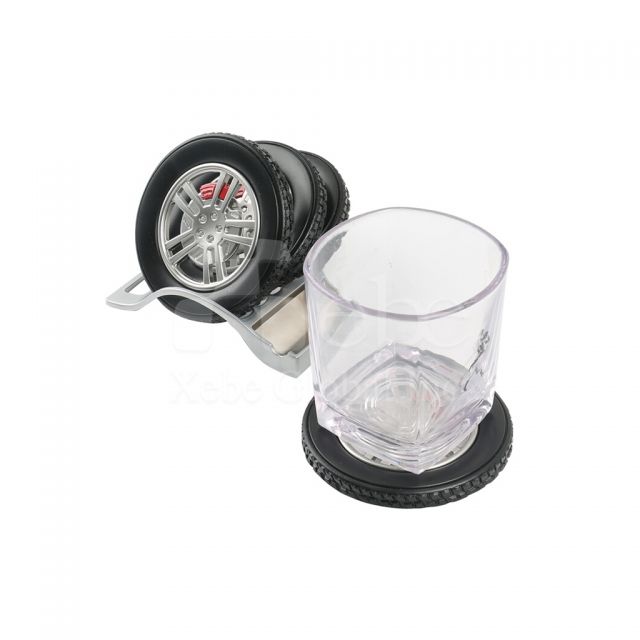 Tire shape coasters Car Lover Gifts