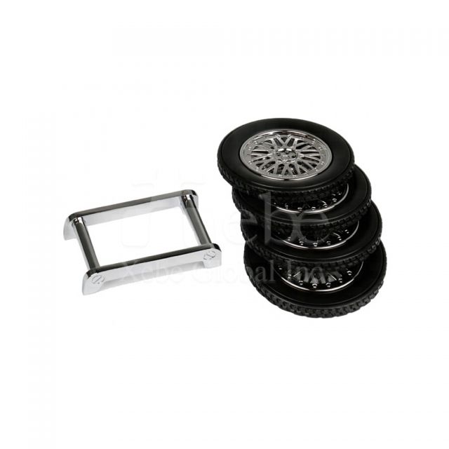 Tire shape coasters Car Lover Gifts