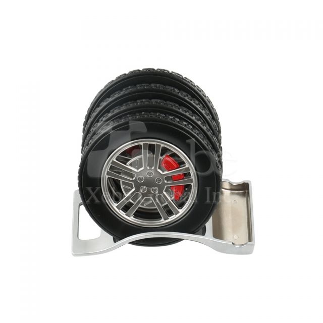 Tire shape coasters Car Lover Gifts