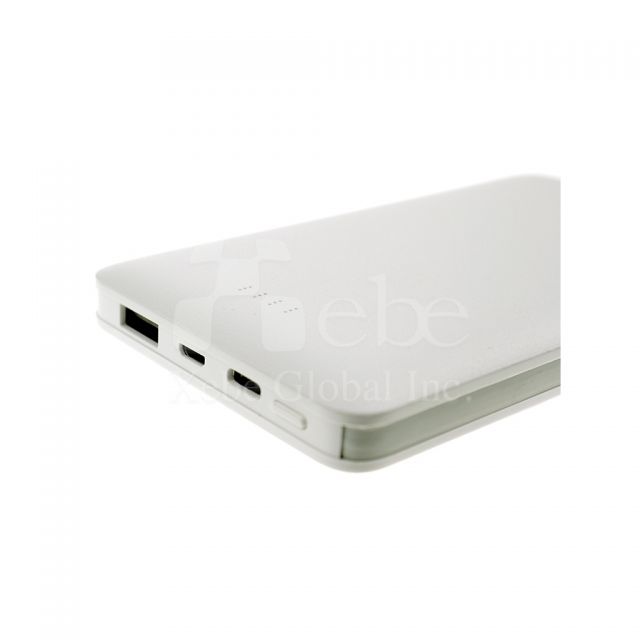 Custom double cables portable charger