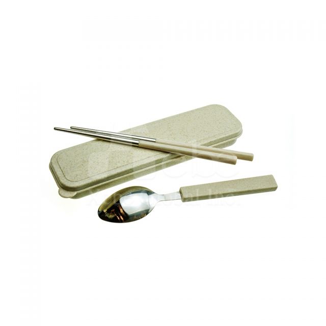 Rice huck reusable portable flatware set