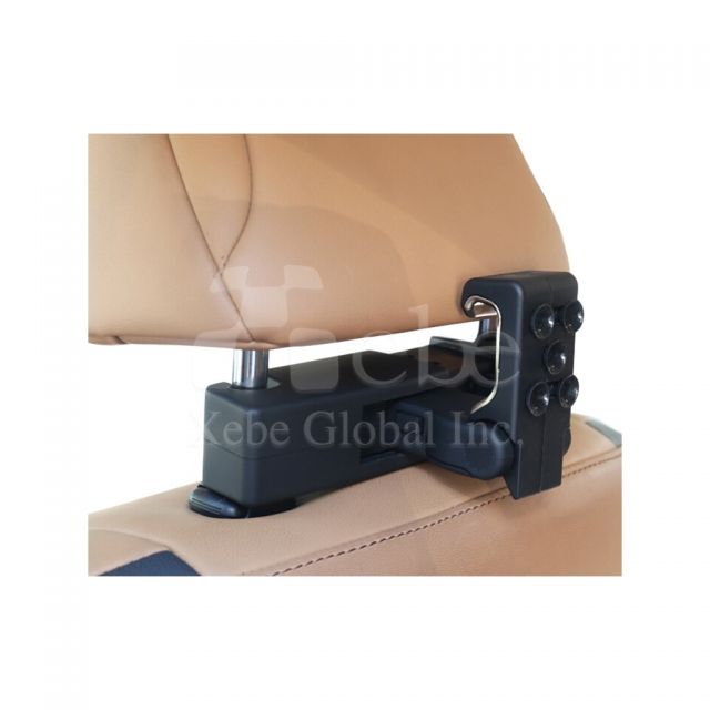 Multifunction Car Hook with Touchpad Holder Custom headrest hooks for car