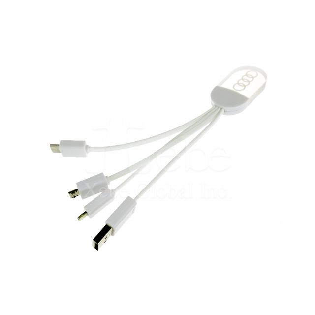 Logo lighting charging cable