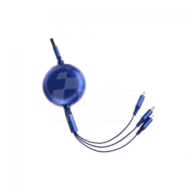 3 in 1 extendable charging cable Shareholders' souvenir idea