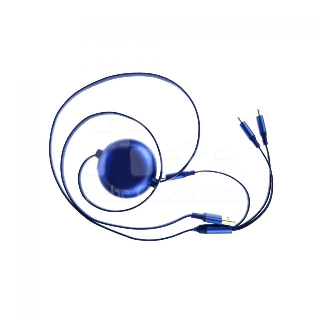 3 in 1 extendable charging cable Shareholders' souvenir idea