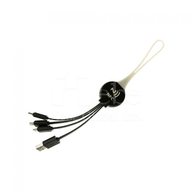 3 in 1 colorful lighting charging cable