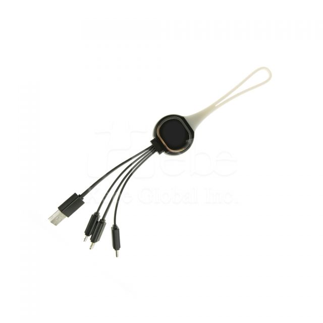 3 in 1 colorful lighting charging cable