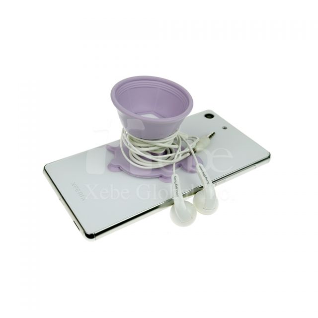 Turtle suction earphone winder Event gifts