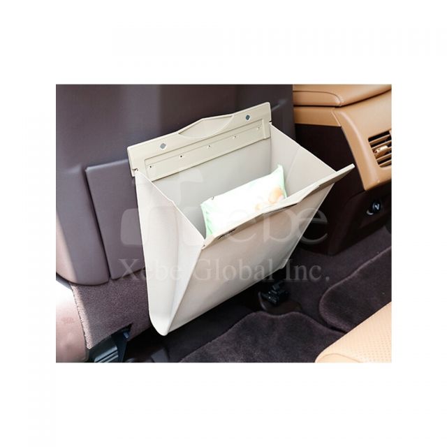 Custom car garbage bag Magnetic Hanging Backseat car trash bag