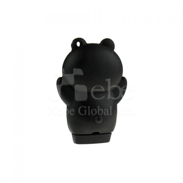 Taiwan cute black bear 3d USB drive