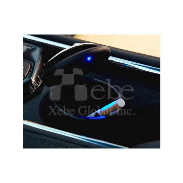 Custom car cup holder ashtray LED car cigar ashtray