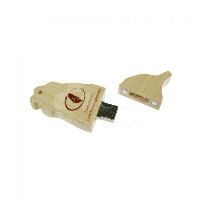 Taiwan island shape USB Custom wooden USB 