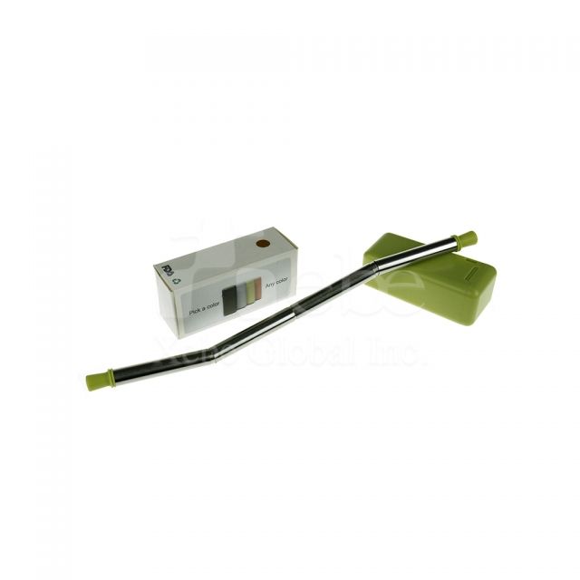 foldable reusable stainless steel straw reusable foldable straw 