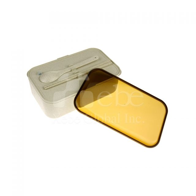 Costumed compartment eco friendly lunch box 