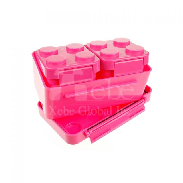 Blocks snack box Eco friendly flatware manufacturers 