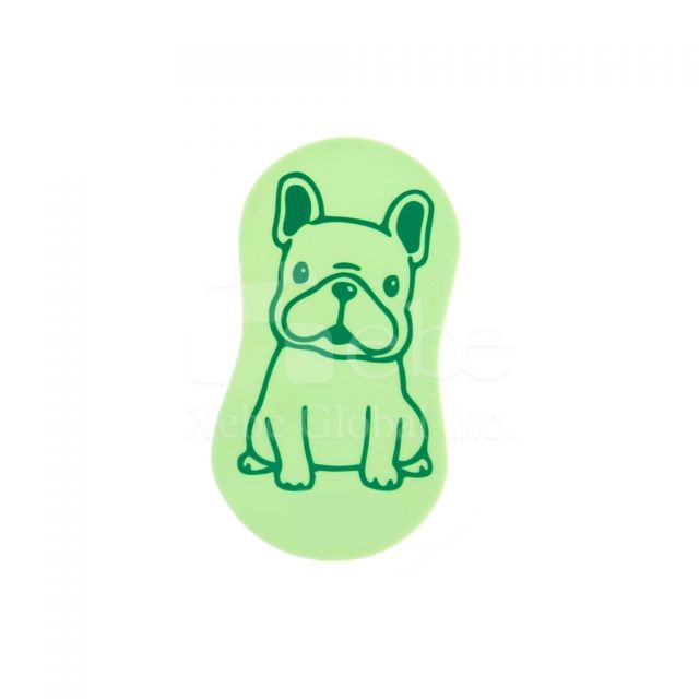 Silicone custom sticky notes Erasable silicone memo 