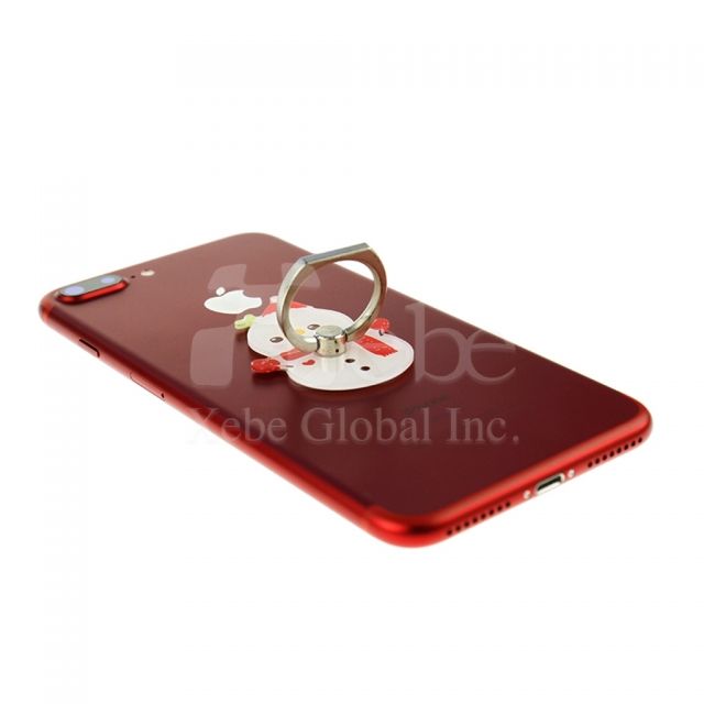 Merry Christmas snow man phone ring christmas gifts 